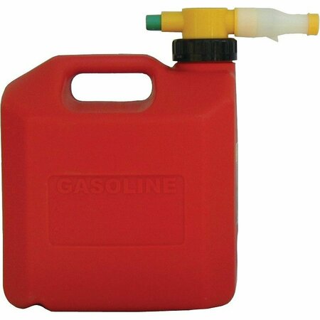 SUNBELT Fuel Can, No-Spill CARB Gas Can (2.5 gallon) 12.75" x10" x7.9" A-B1NS1405